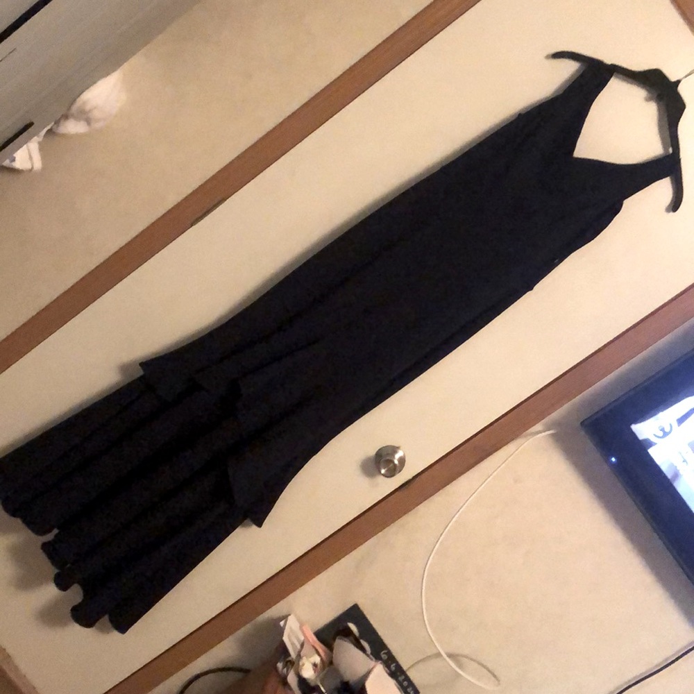 Navy gown